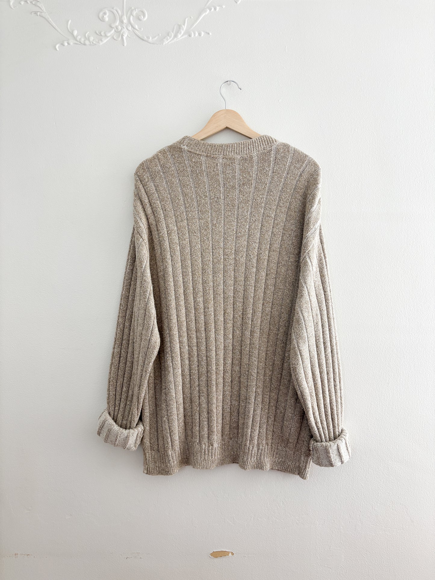 Haggar Plaid patterned sweater (XL)