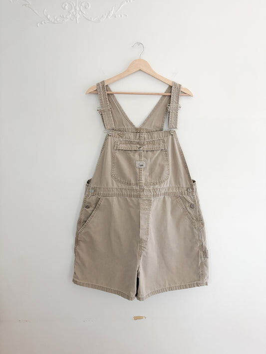 Vintage Riveted By Lee Khaki Shortalls