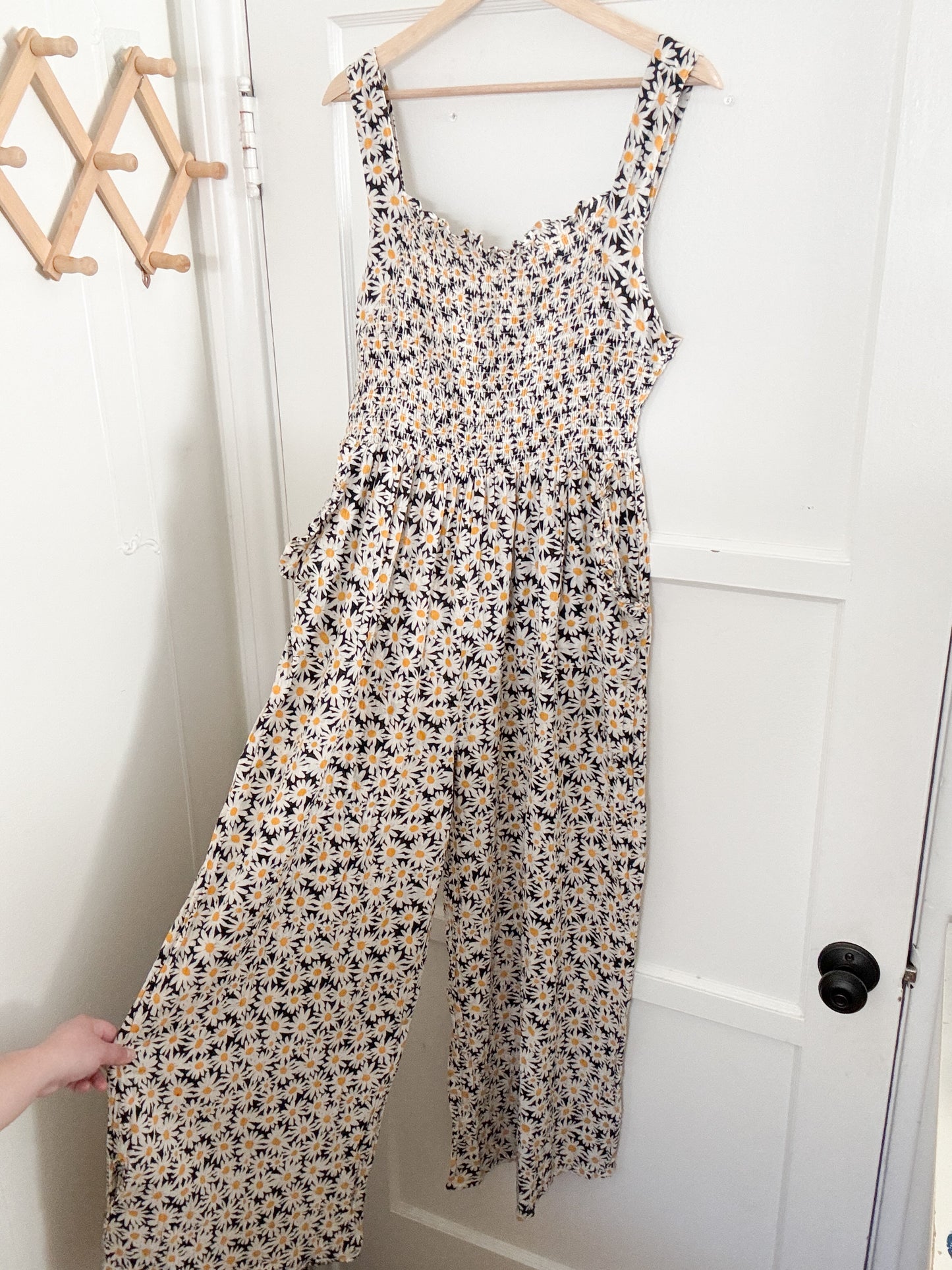 Asos Daisy Smocked Jumpsuit (M/L)