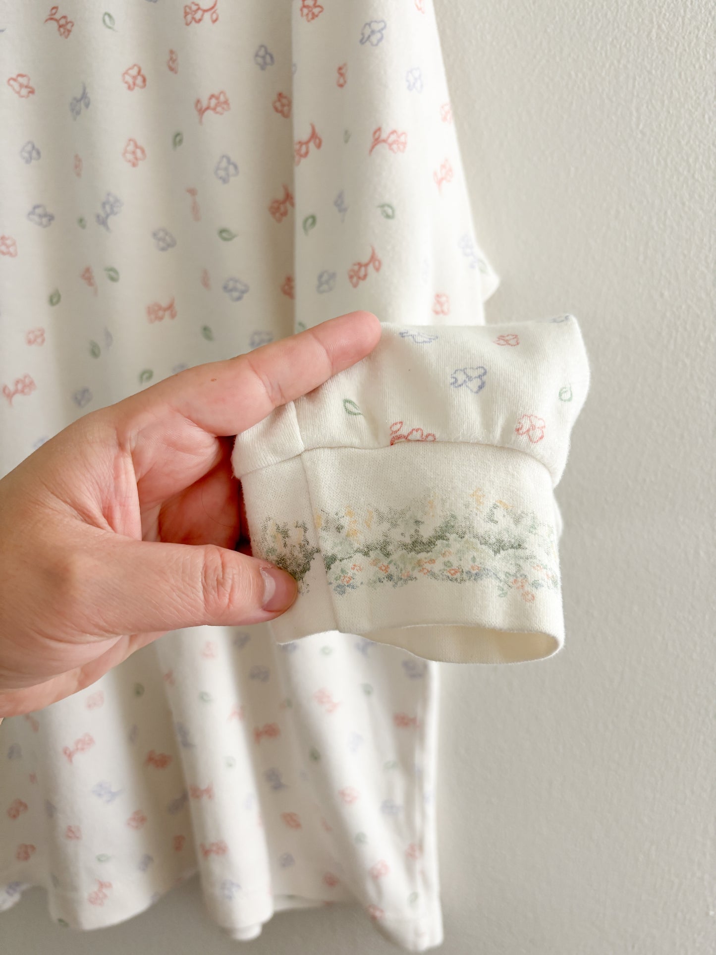 Vintage Floral Mockneck (XL)