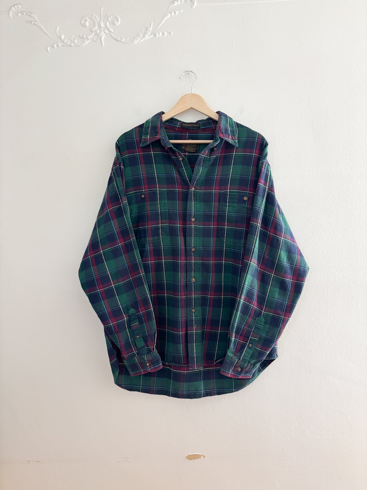 Vintage Eddie Bauer Plaid Flannel (XL)