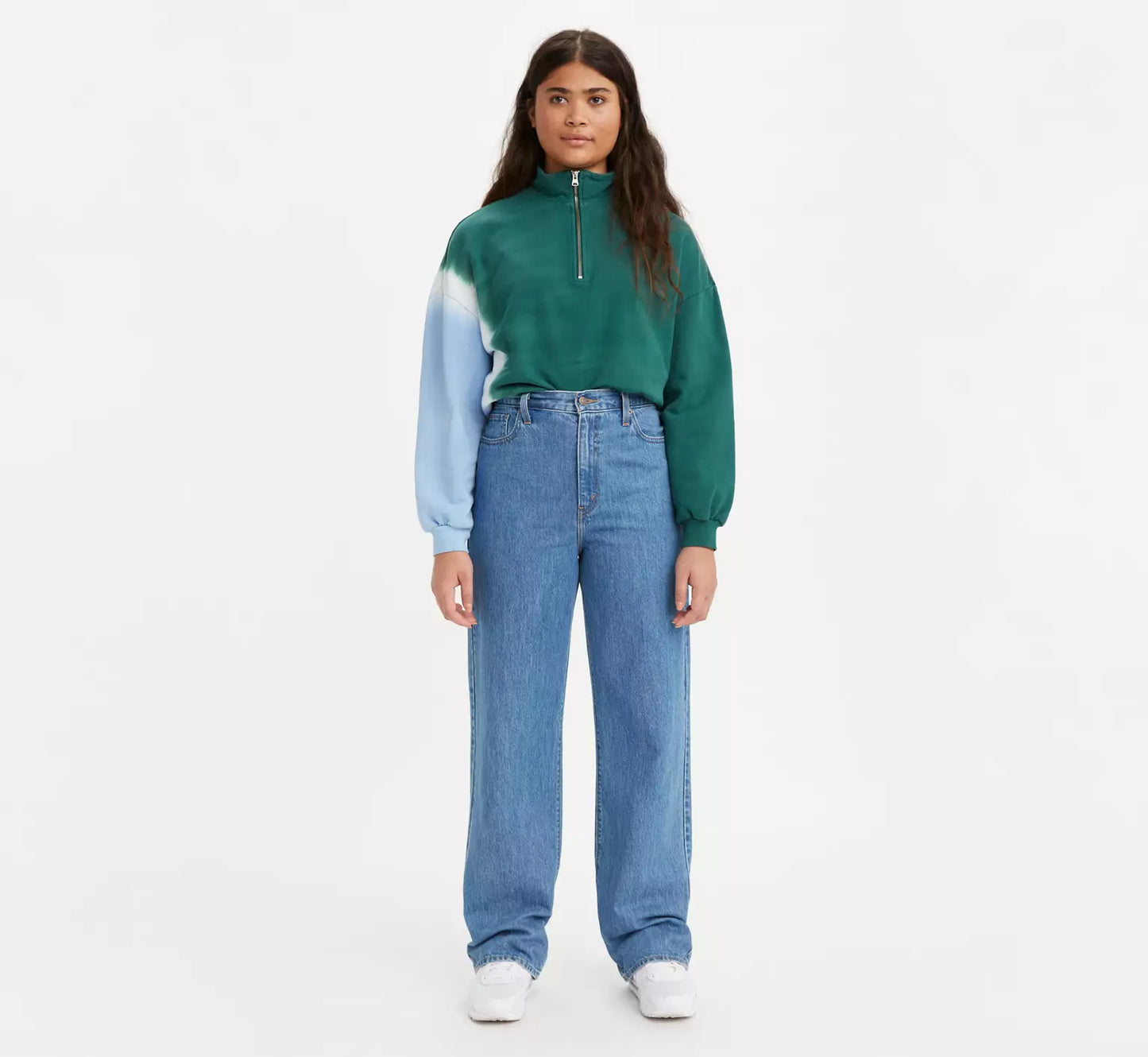 Levis High Waisted Straight Jeans