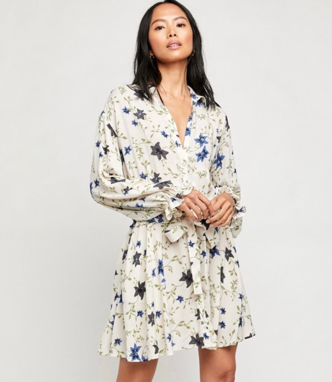 Free People Floral Dress (S)
