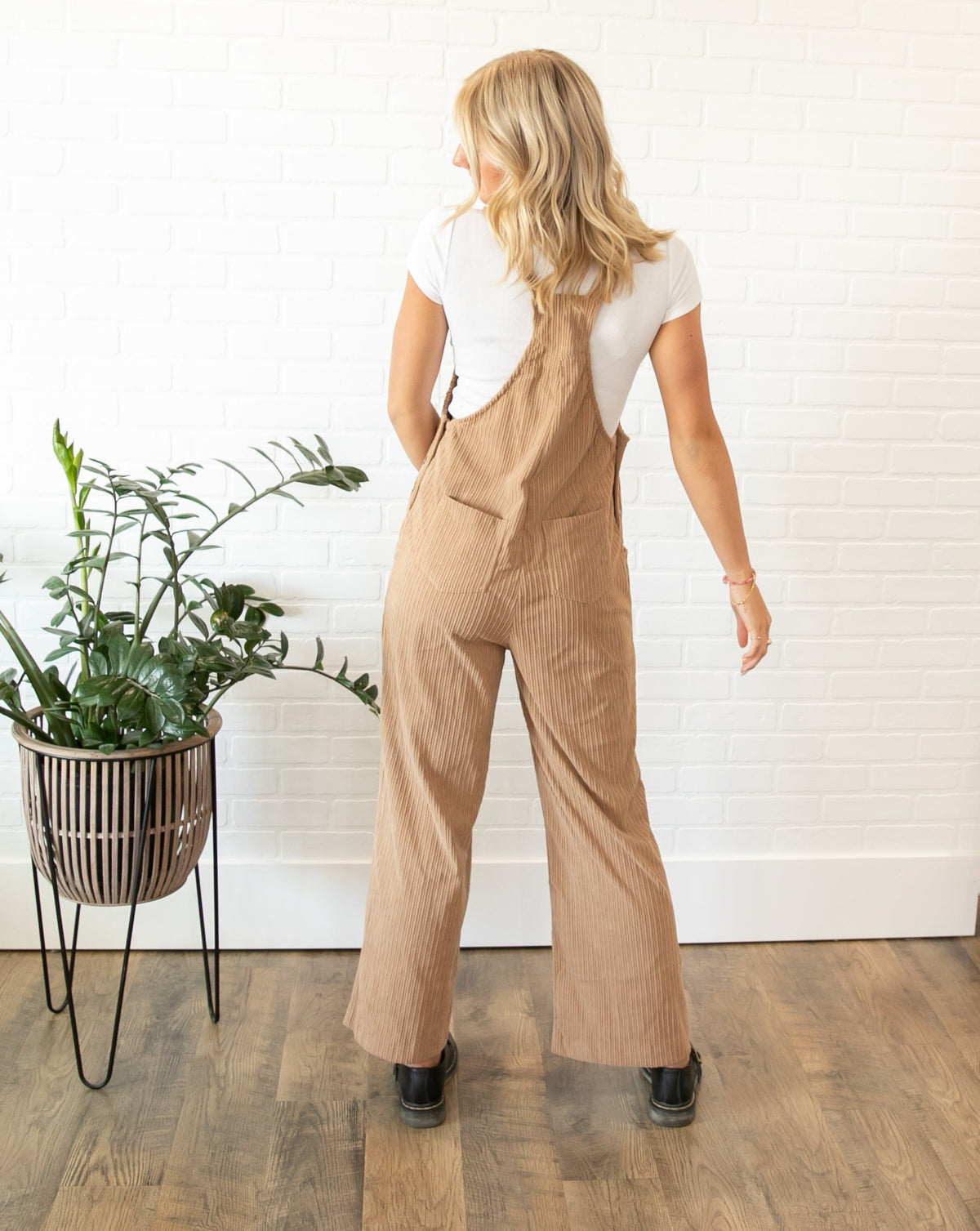 EE:SOME Corduroy Overalls (S)