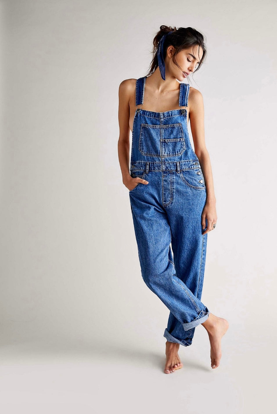 Free People Ziggy Overalls (L)