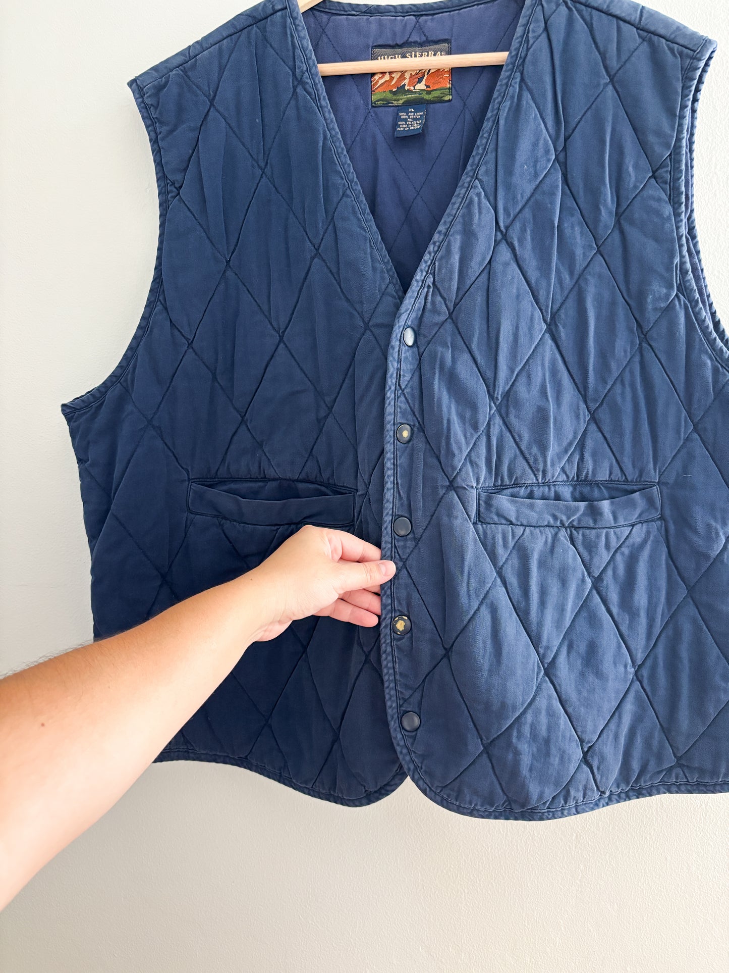 Vintage High Sierra Quilted Vest (XL)