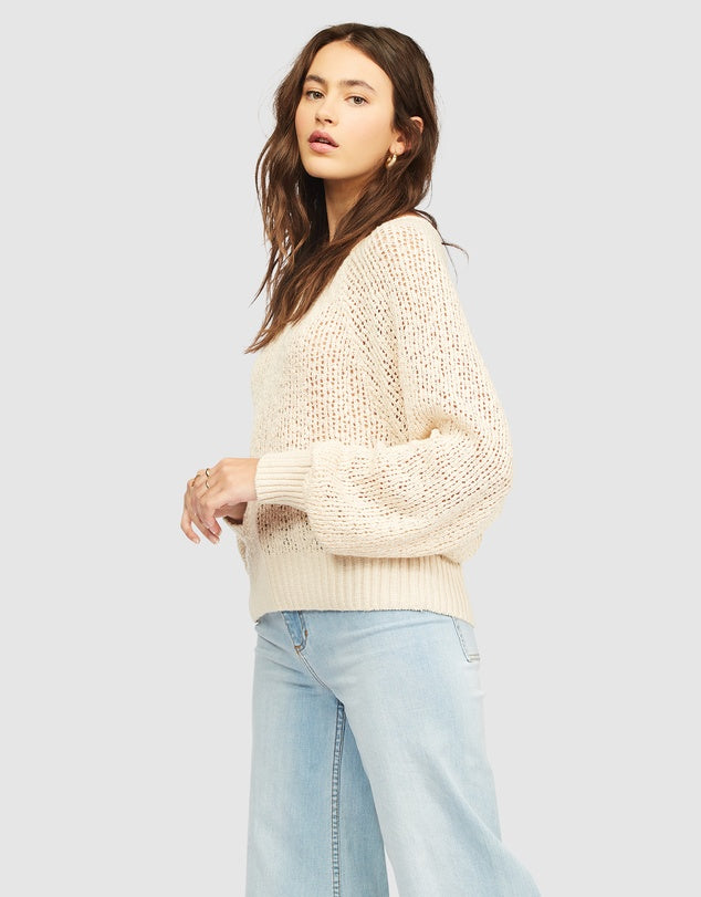 BillaBong knit pullover (M)