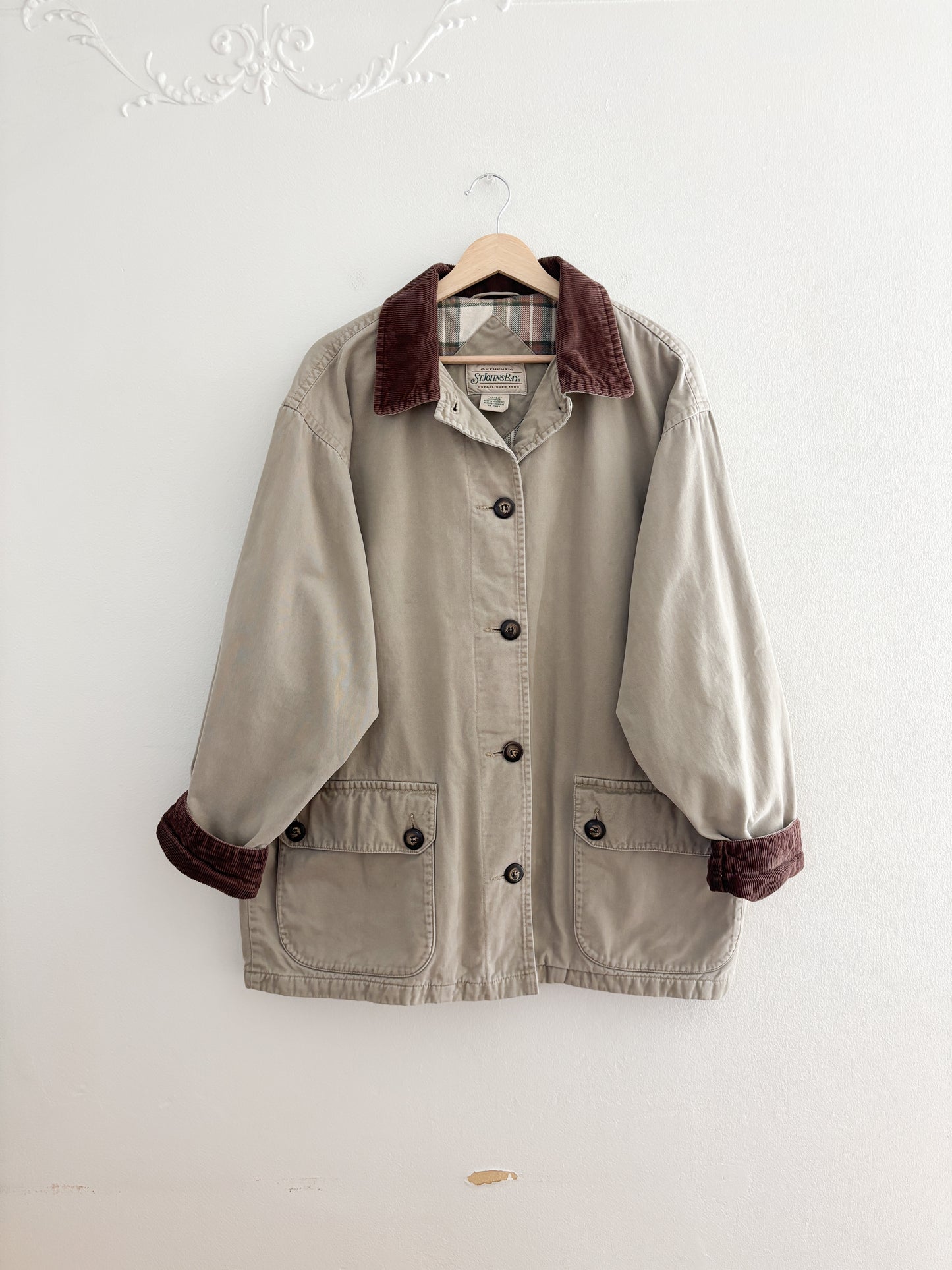 Vintage St. John’s Bay Chore Jacket (XL)