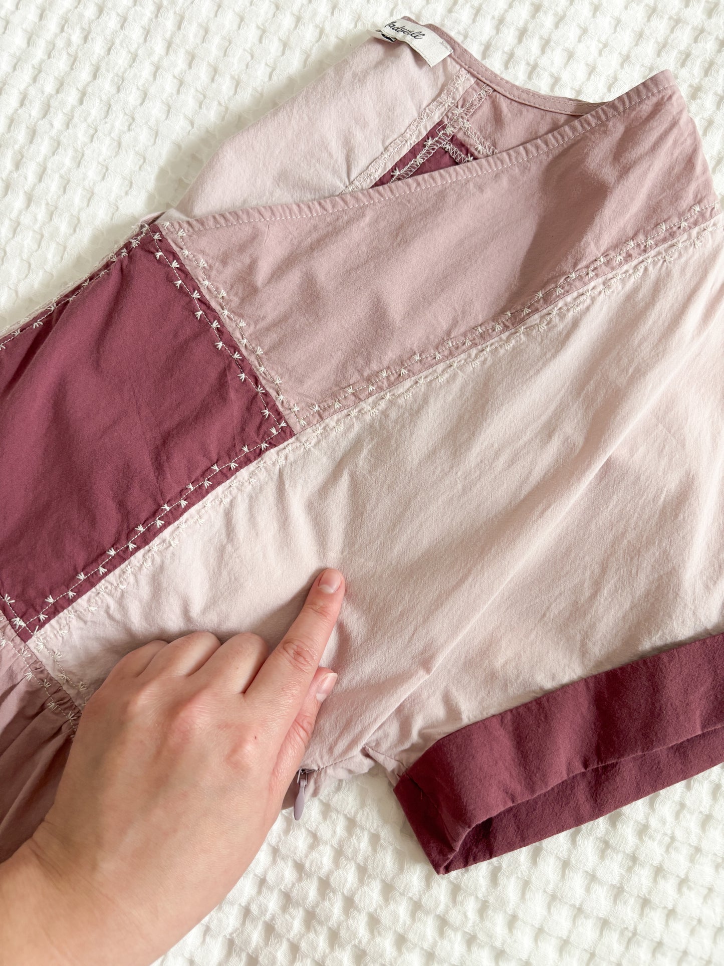 Madewell Patchwork Top (S/M)