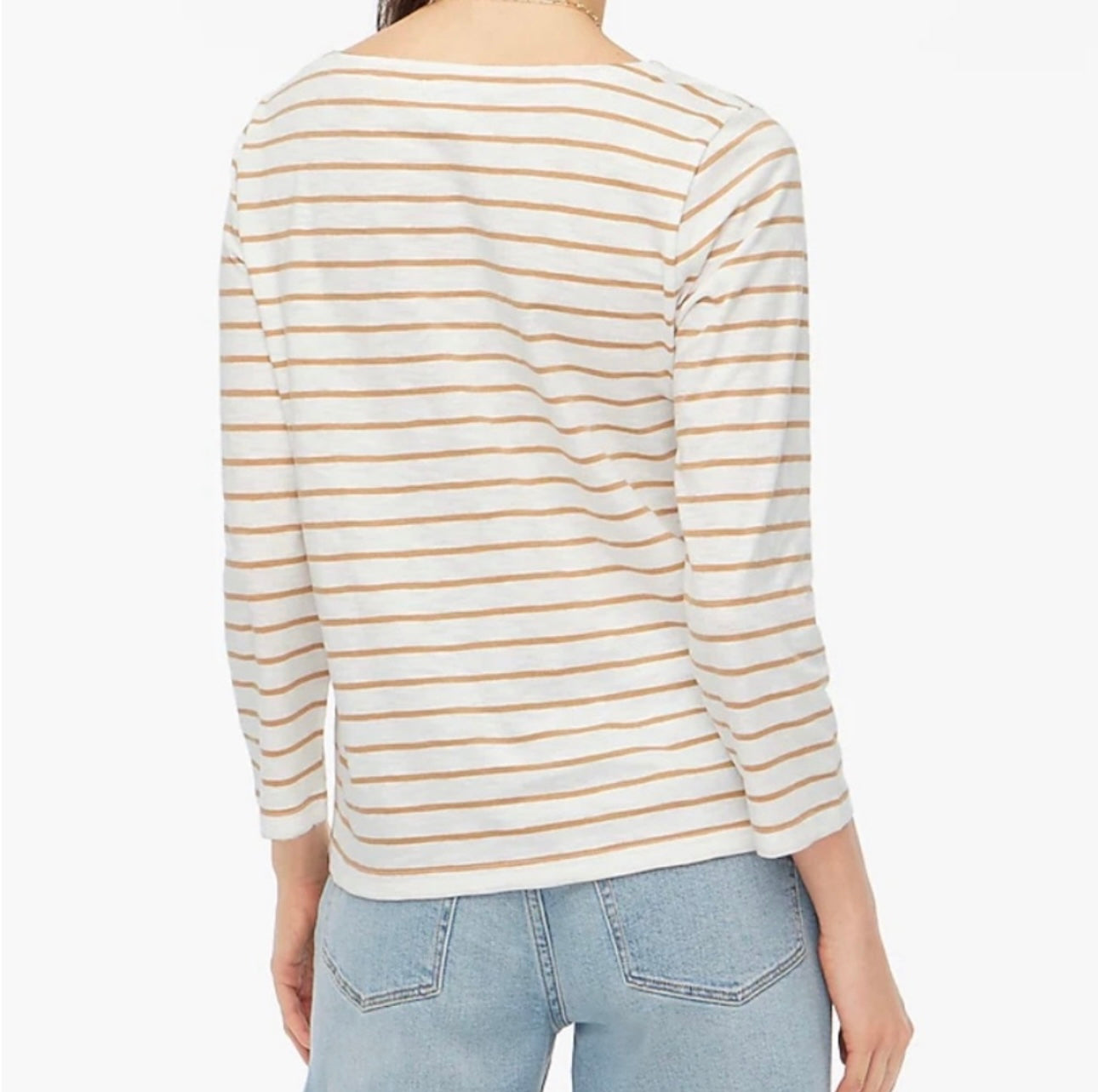 J Crew Striped Long Sleeve (XL)