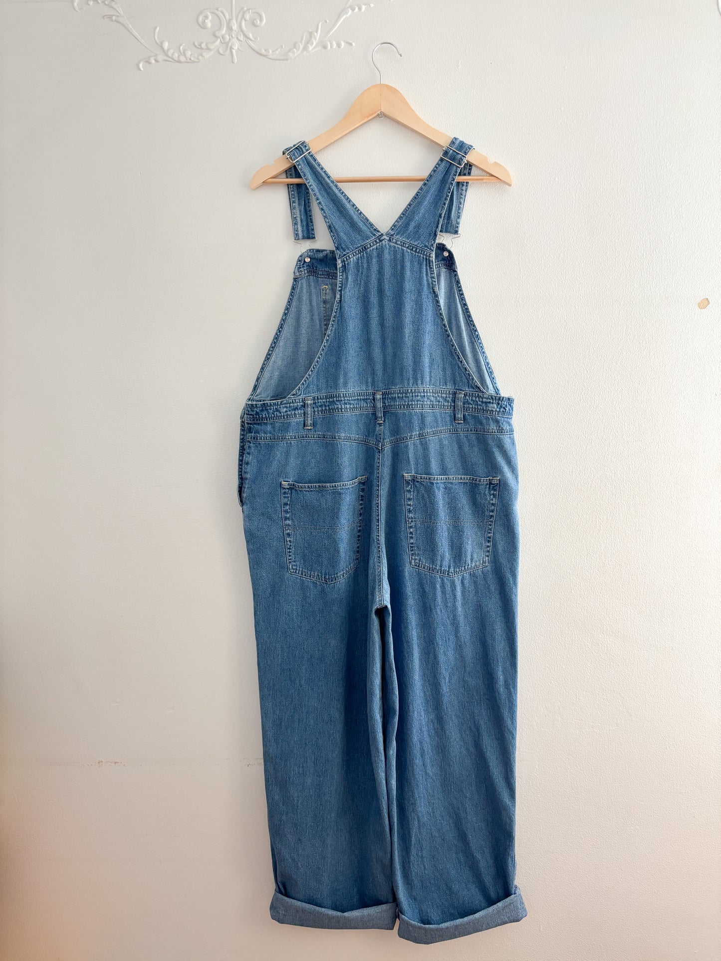 Vintage St. John’s Bay Denim Overalls (XL)