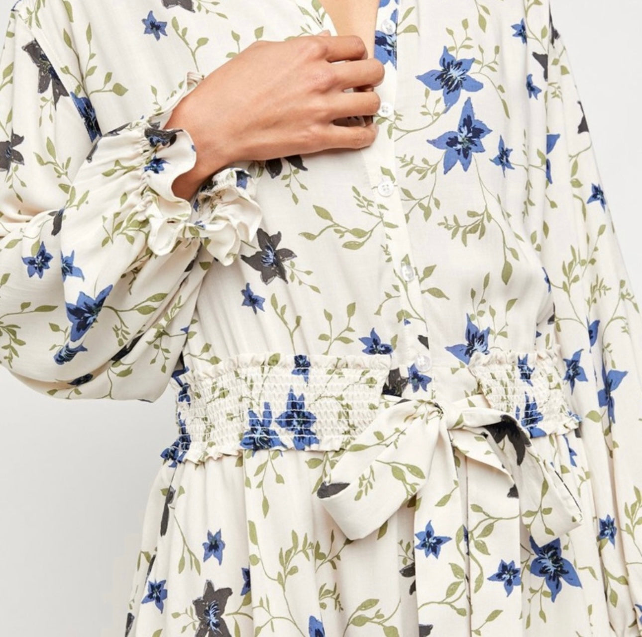Free People Floral Dress (S)