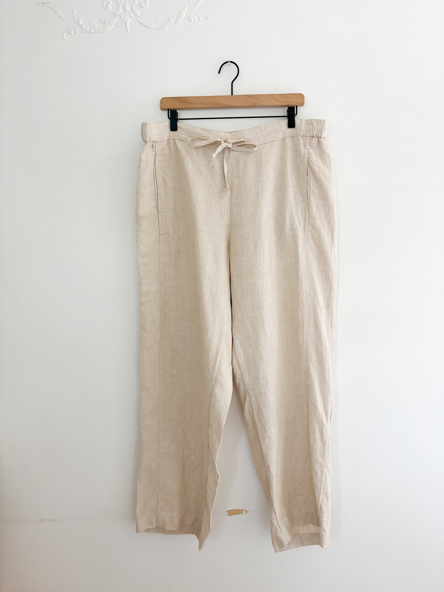 NWT Coldwater Creek Linen Pants (XL)