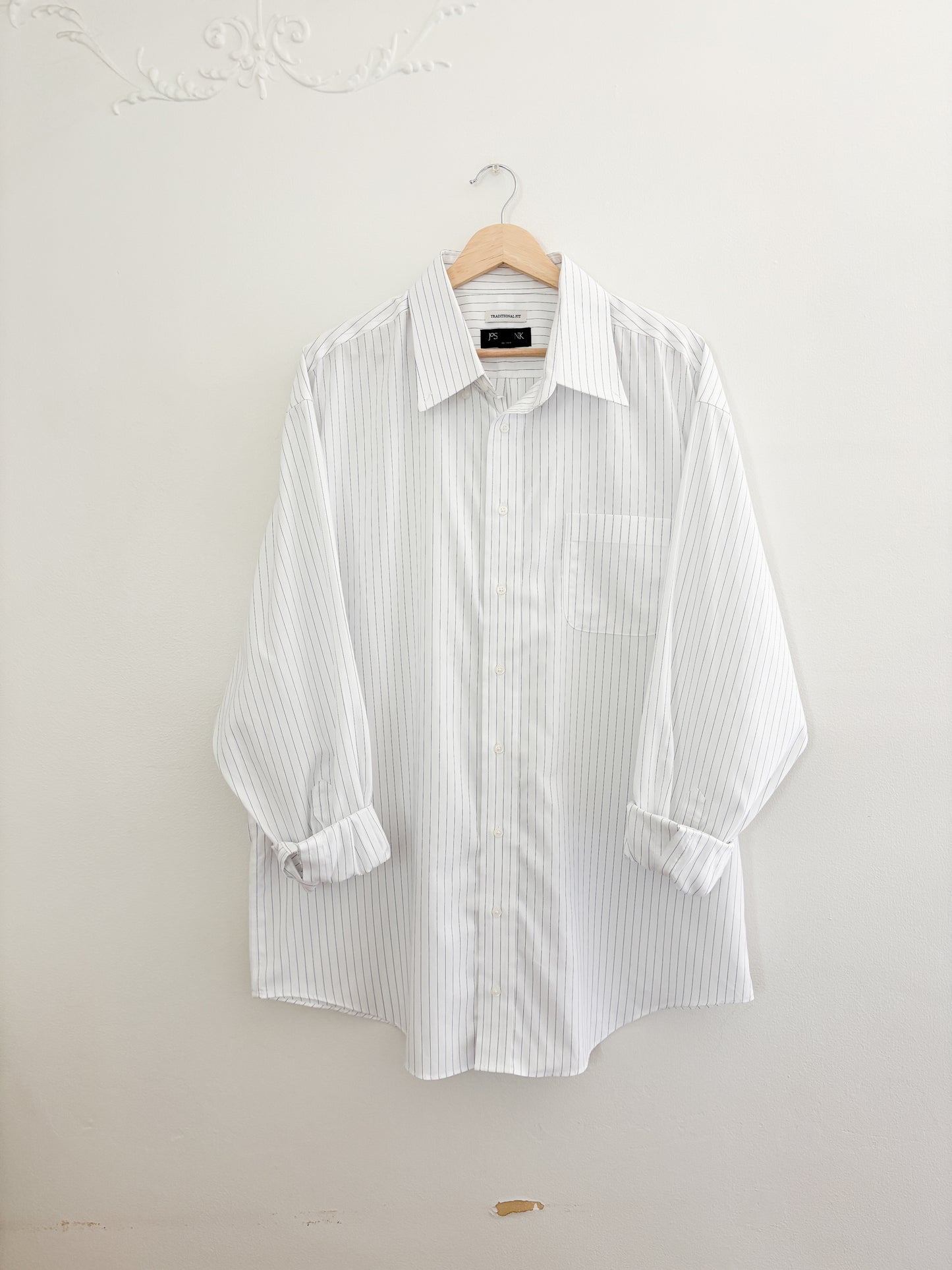 Blue Striped Button Down