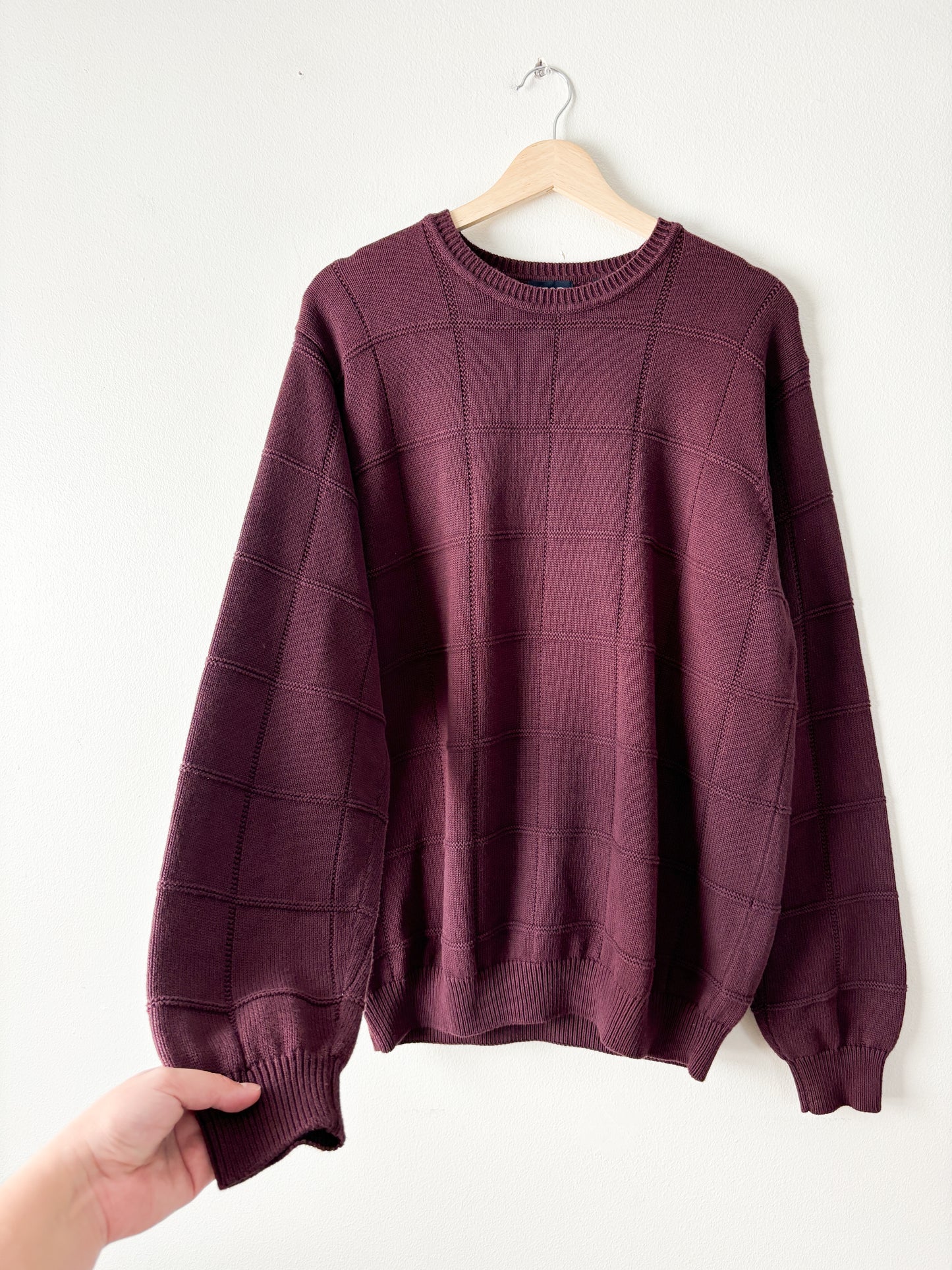 Izod Maroon Sweater