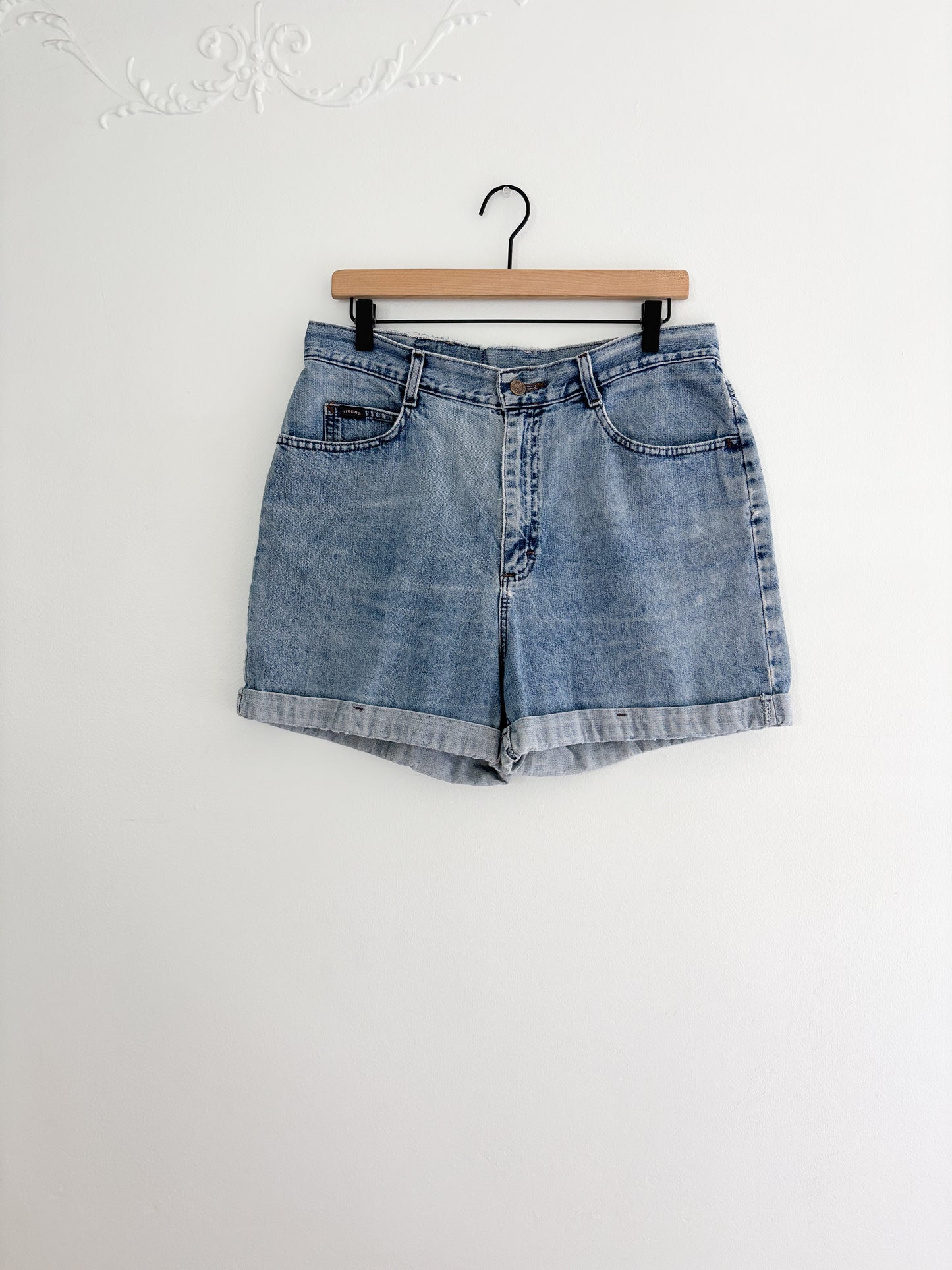 Vintage Rider Denim Shorts (32”)