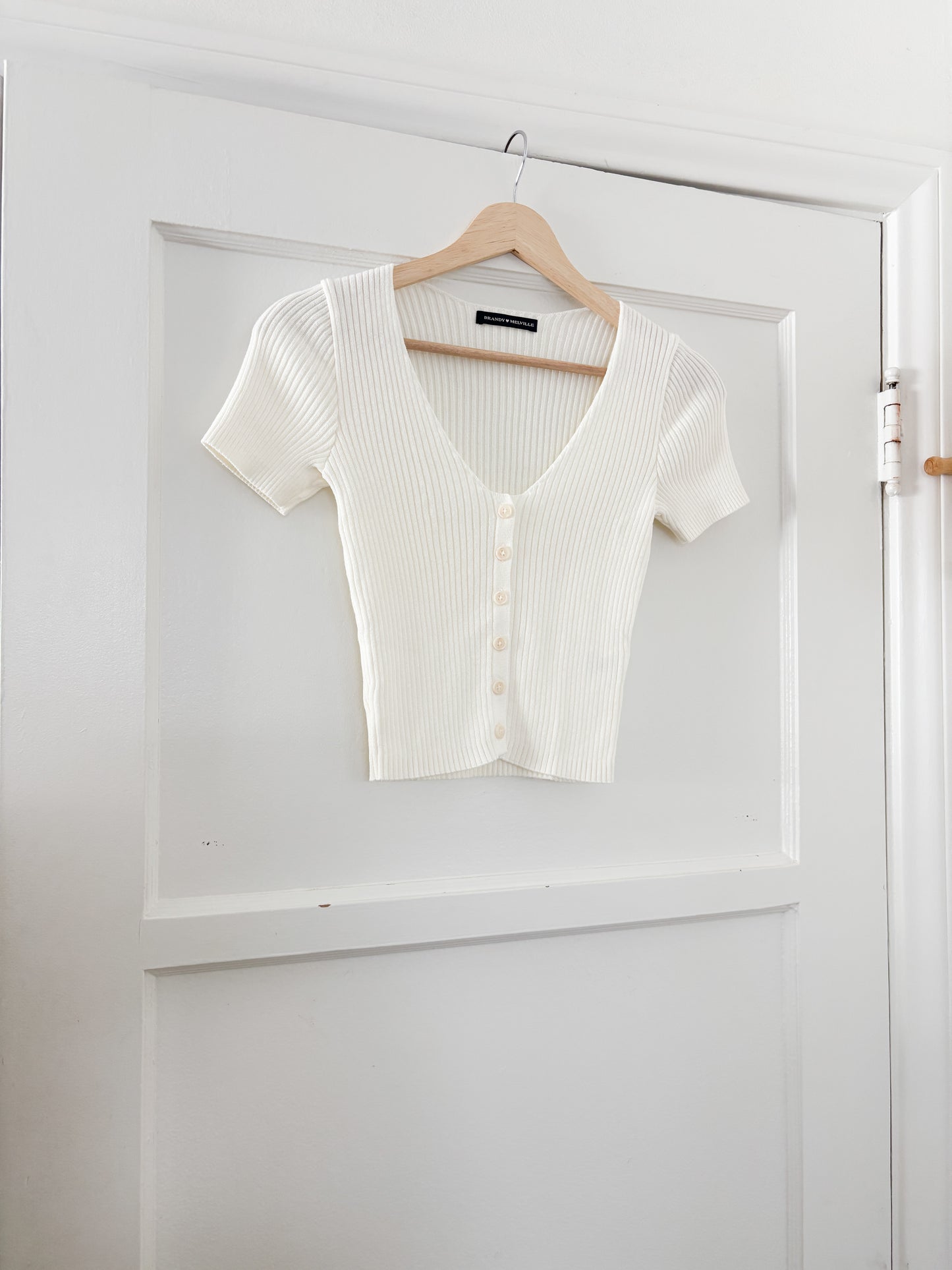 Brandy Melville Ribbed Top (S/M)