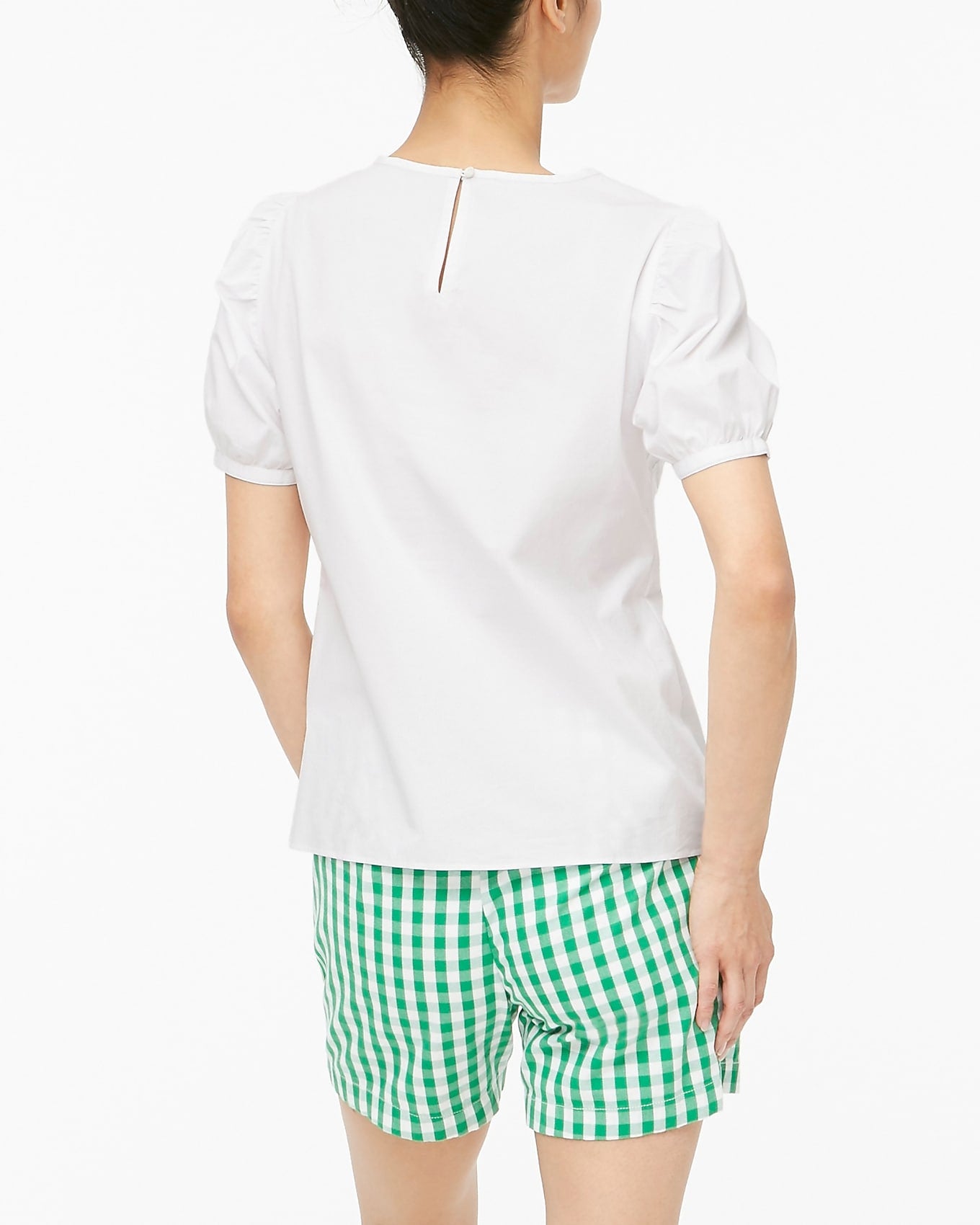 J Crew Puff Sleeve Blouse (M)