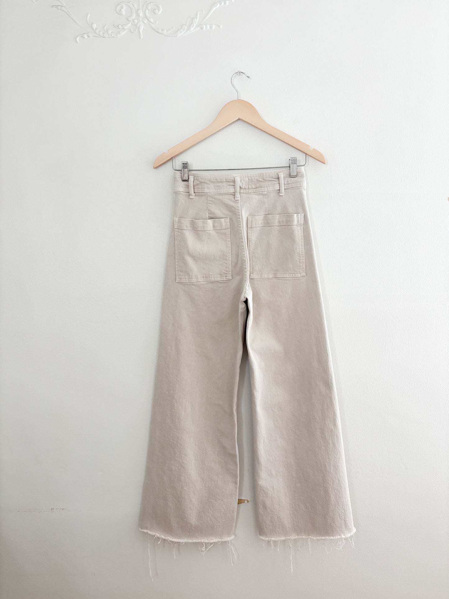Zara Marine Wide Leg Pants (4)
