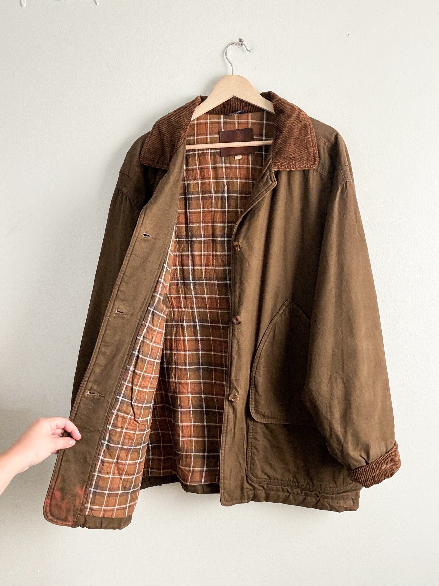 Vintage Woodsman Brown Chore Coat