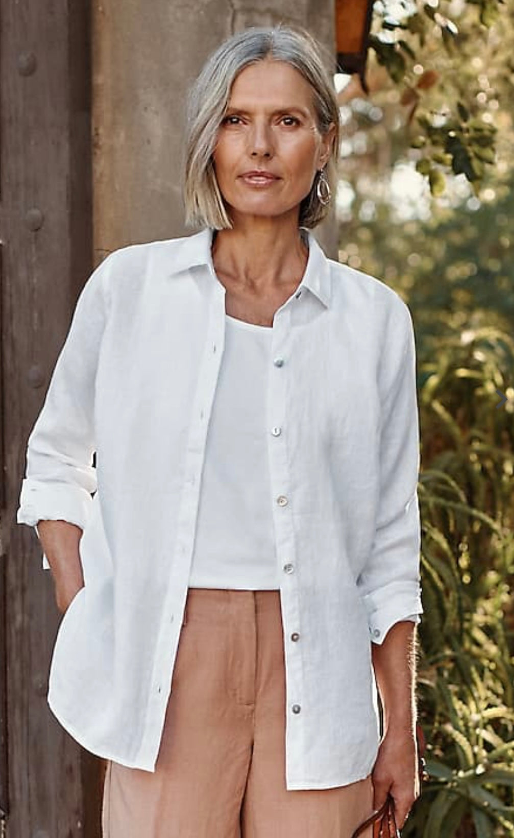 J Jill Linen Button Up (L)