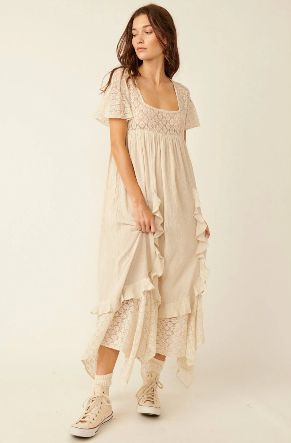 NWT Free People Bring The Romance Maxi Dress (S)