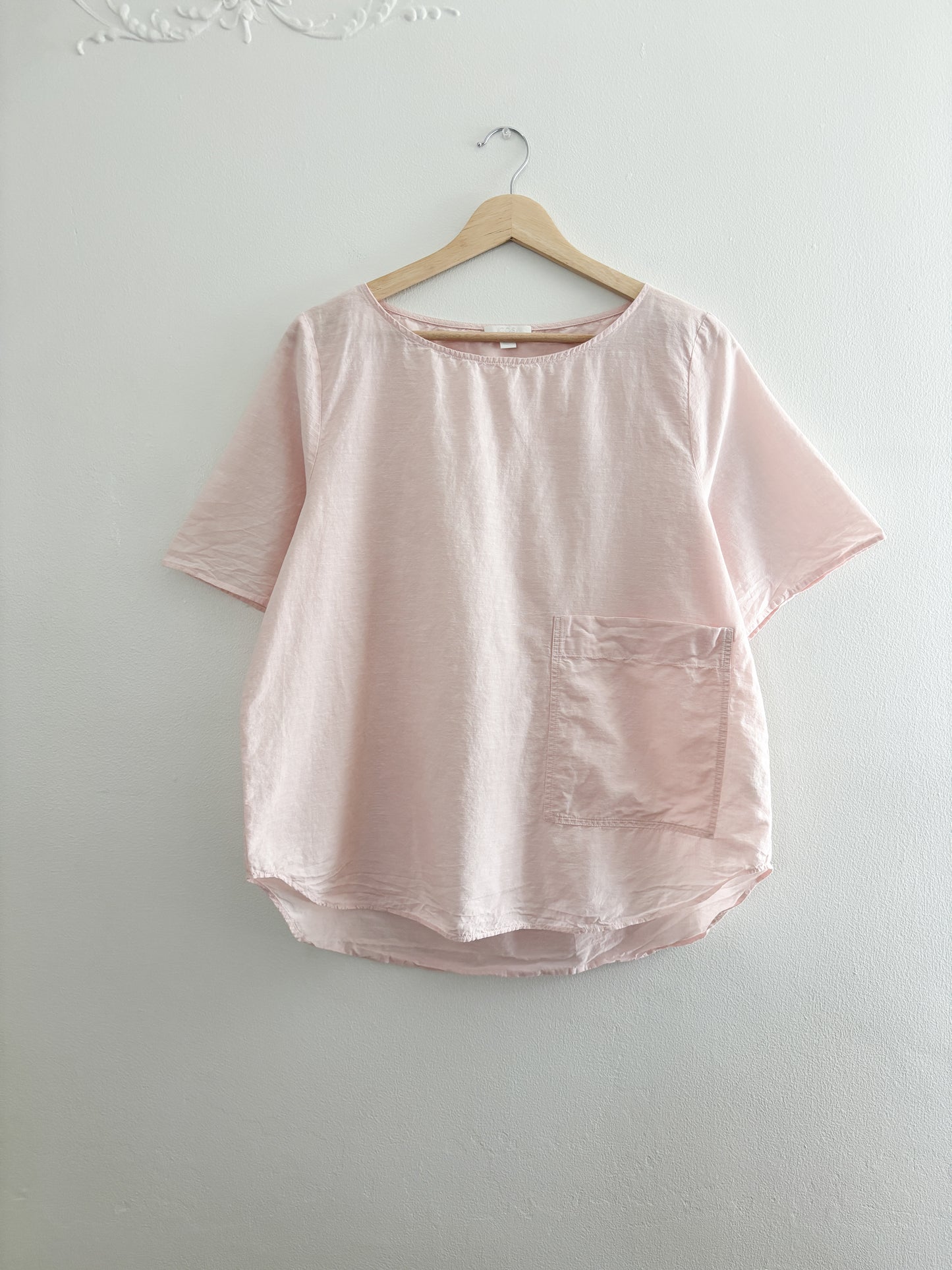 Cos Linen blend blouse (S)