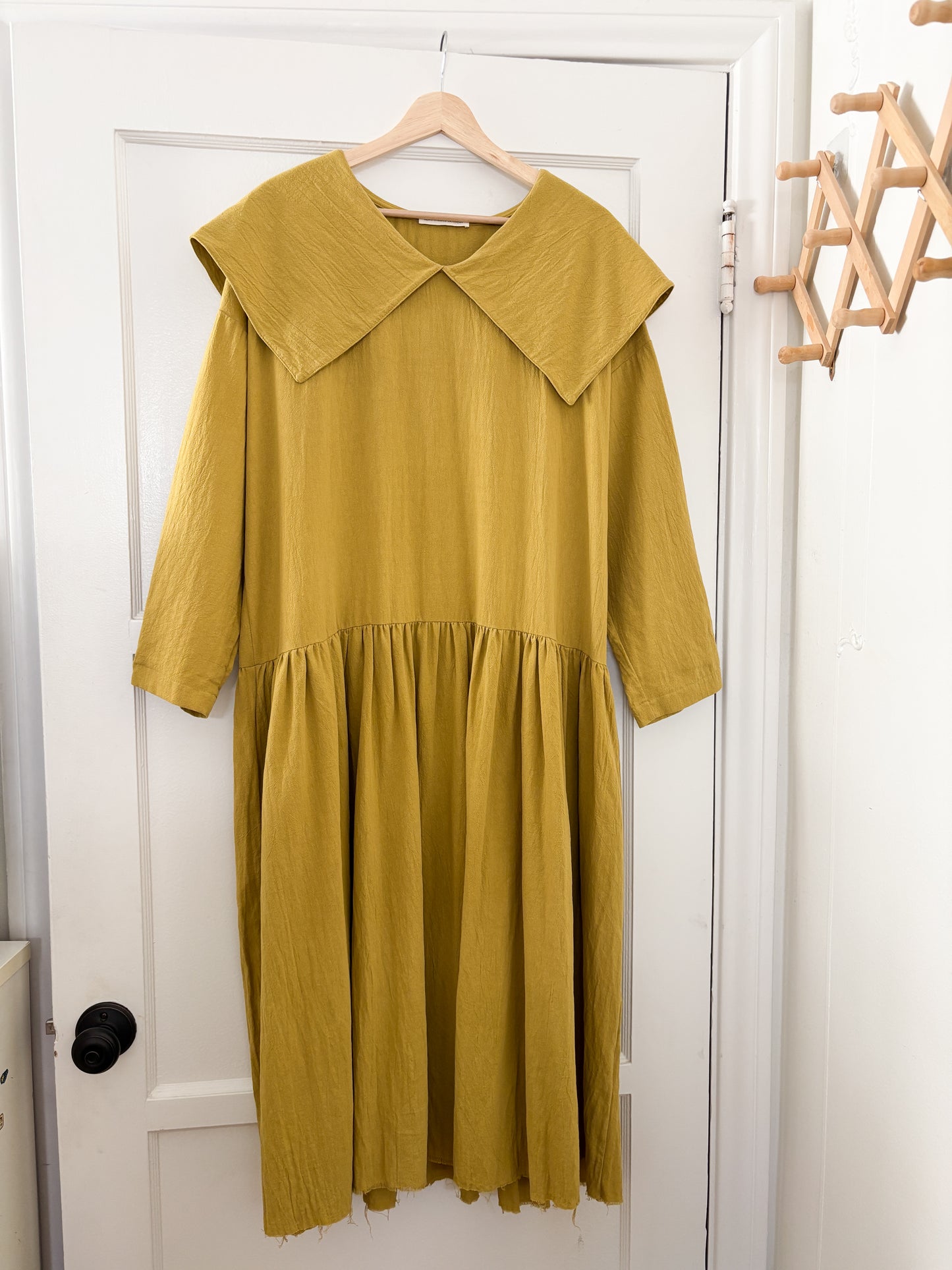 April Meets October Collared Dress (OS)