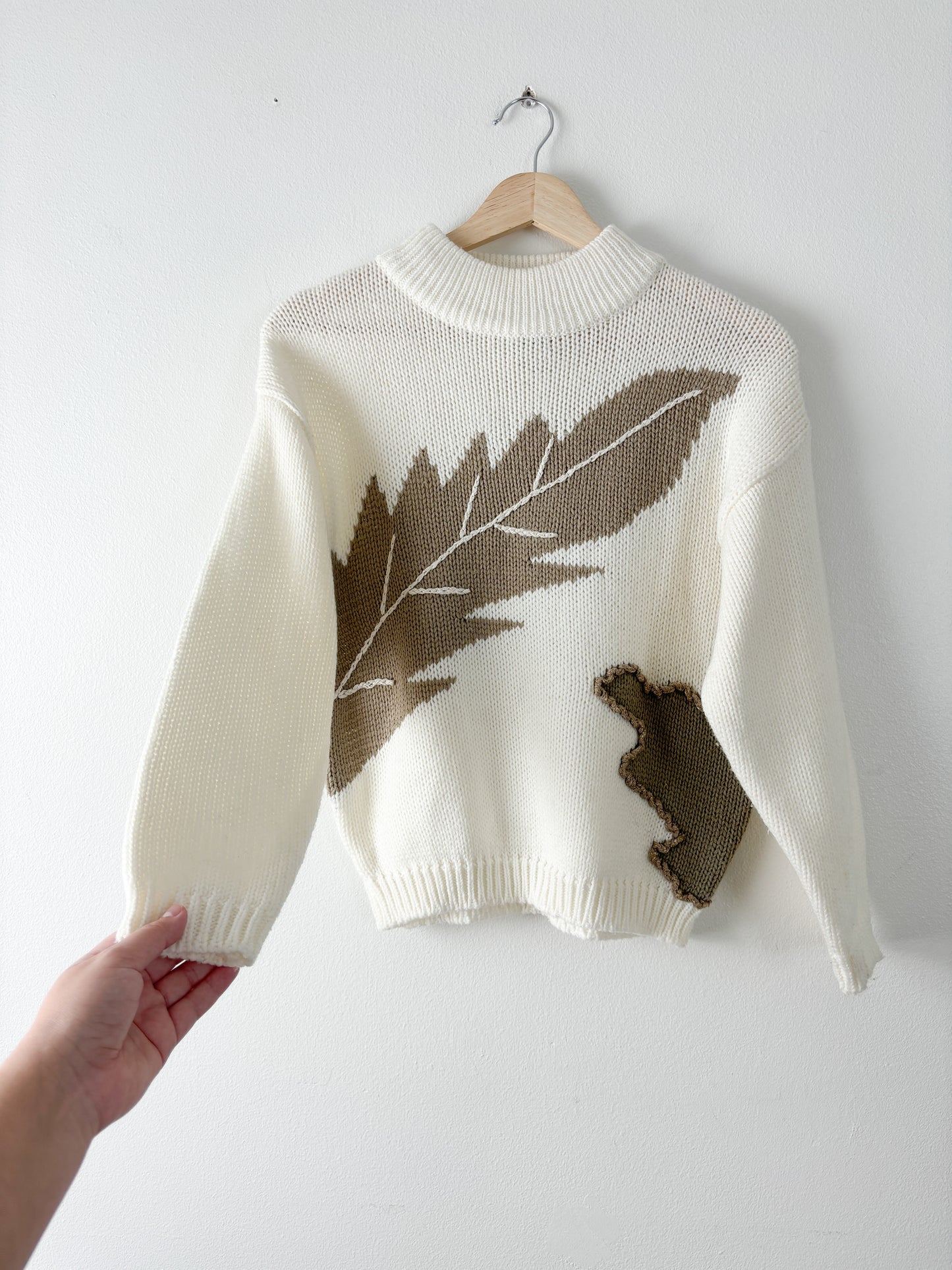 Vintage Leaf Knit