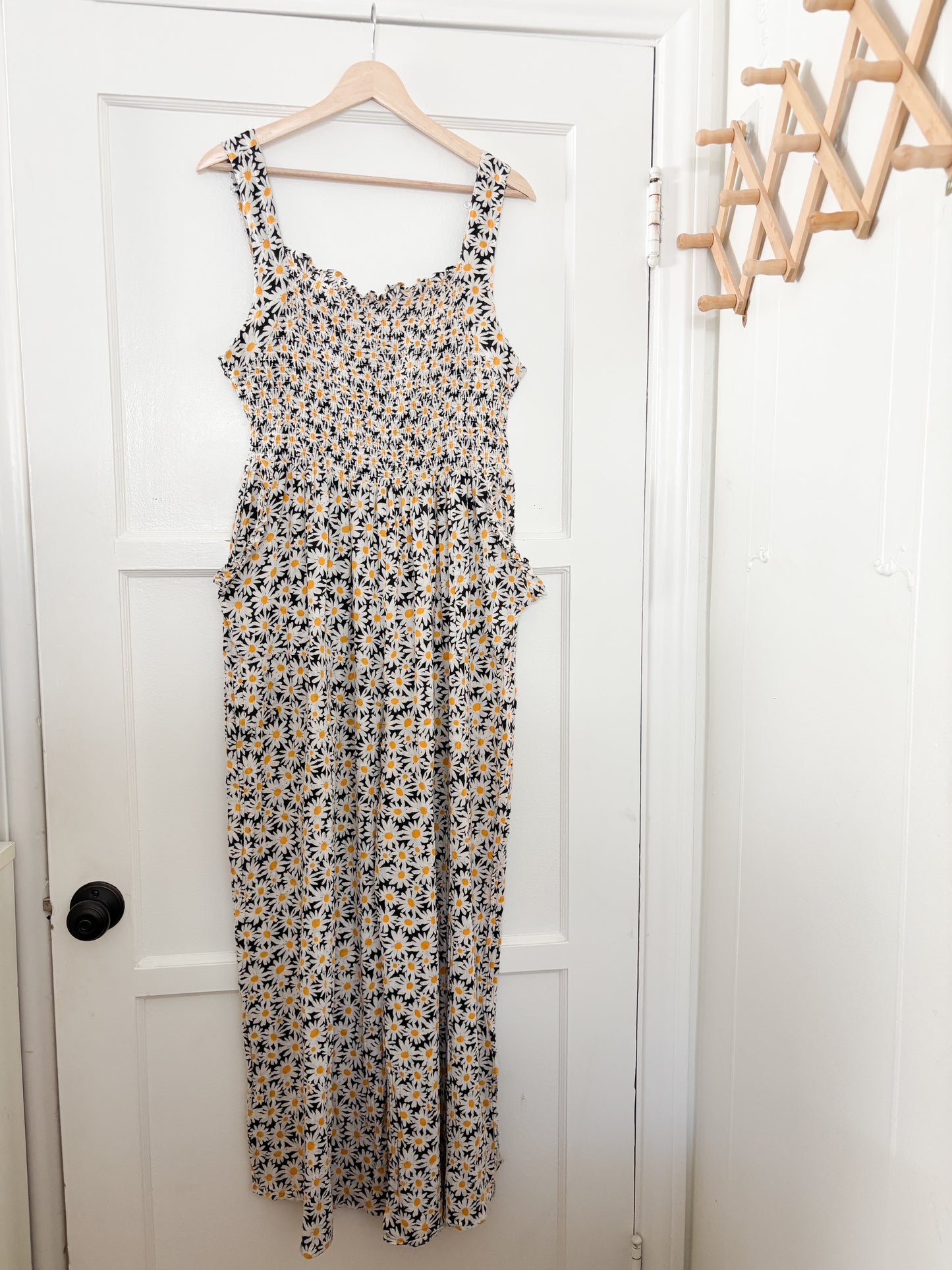 Asos Daisy Smocked Jumpsuit (M/L)