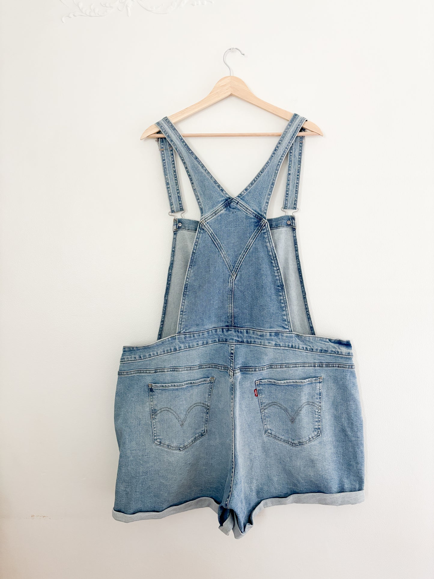 NWT Levis Denim Overalls (24W)