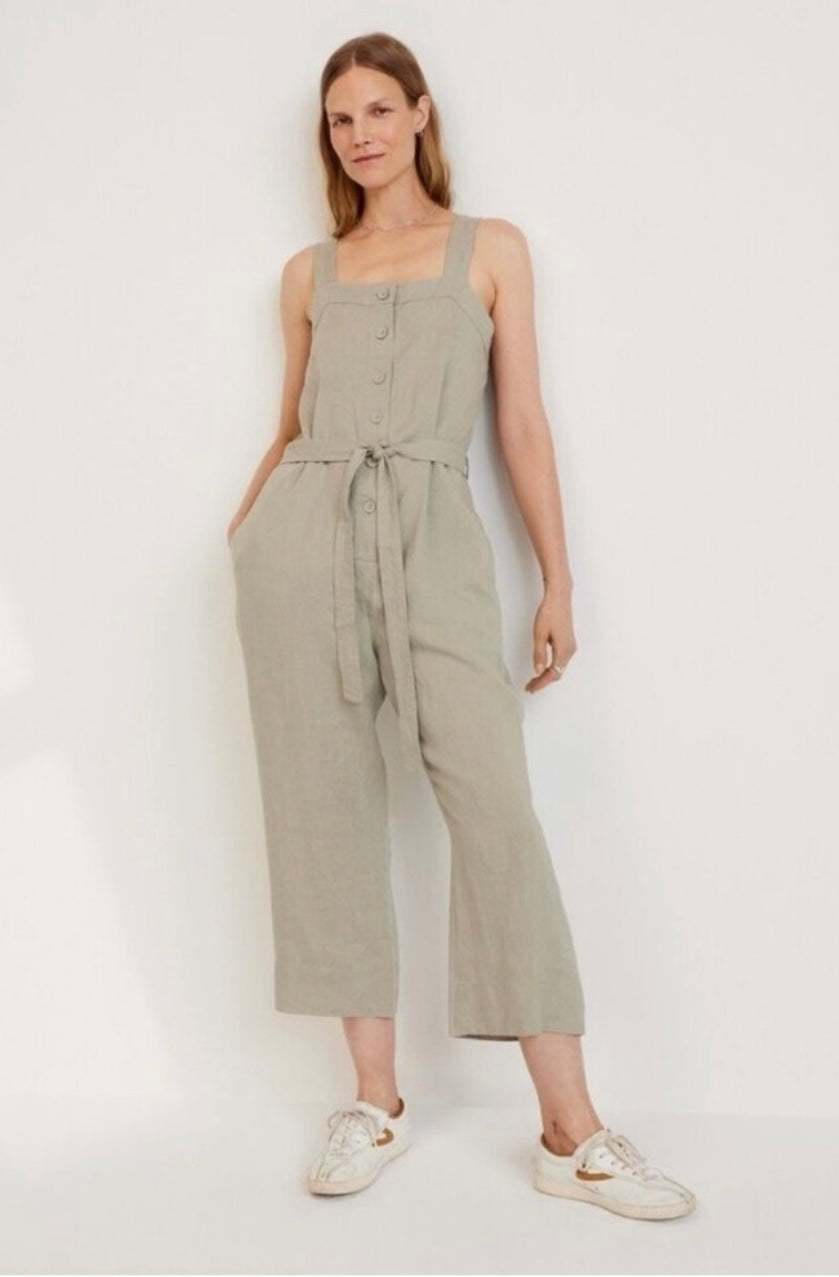 Everlane Picnic Linen Jumpsuit (6)