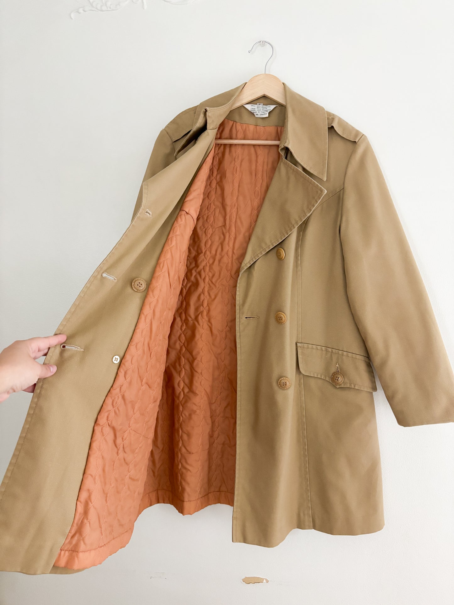 Vintage Trench Coat S/M