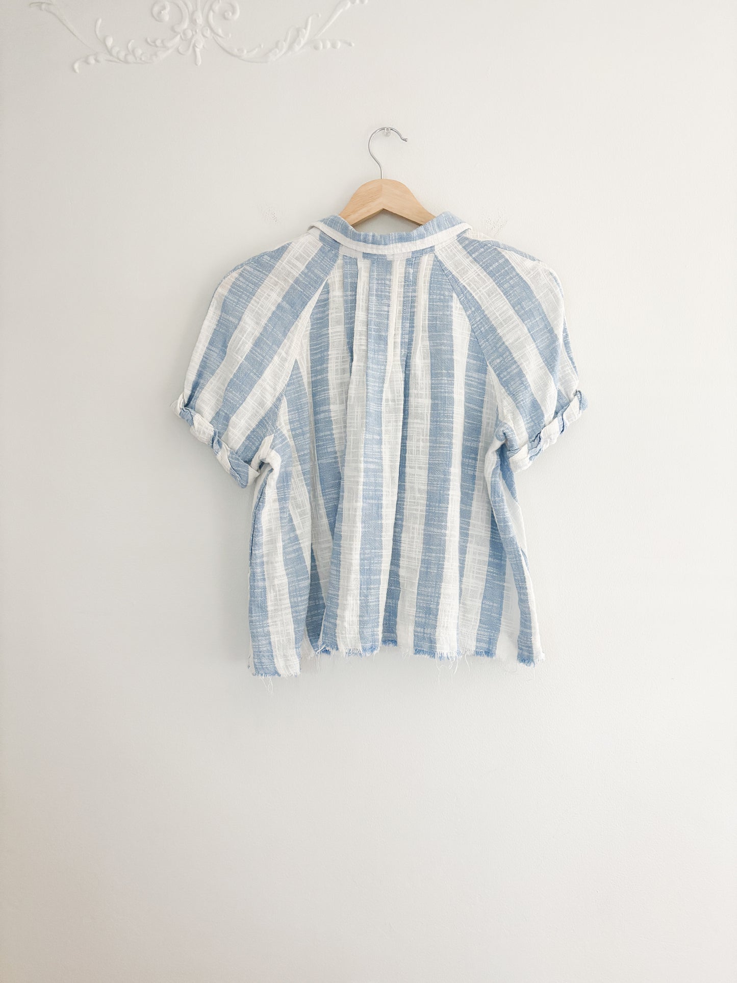 Free People Away At Sea Striped Top (L)