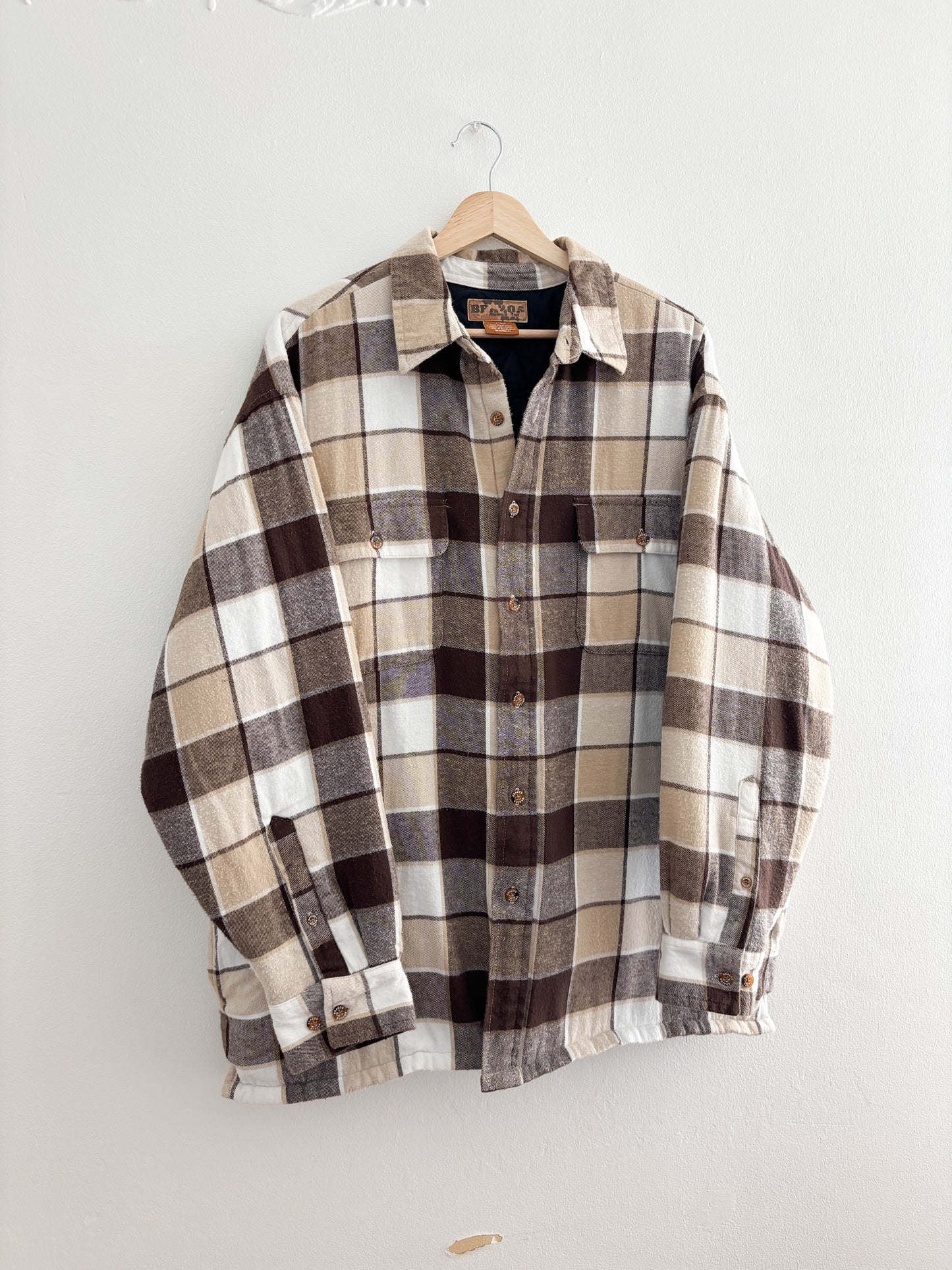 Vintage Plaid Shacket (XL)