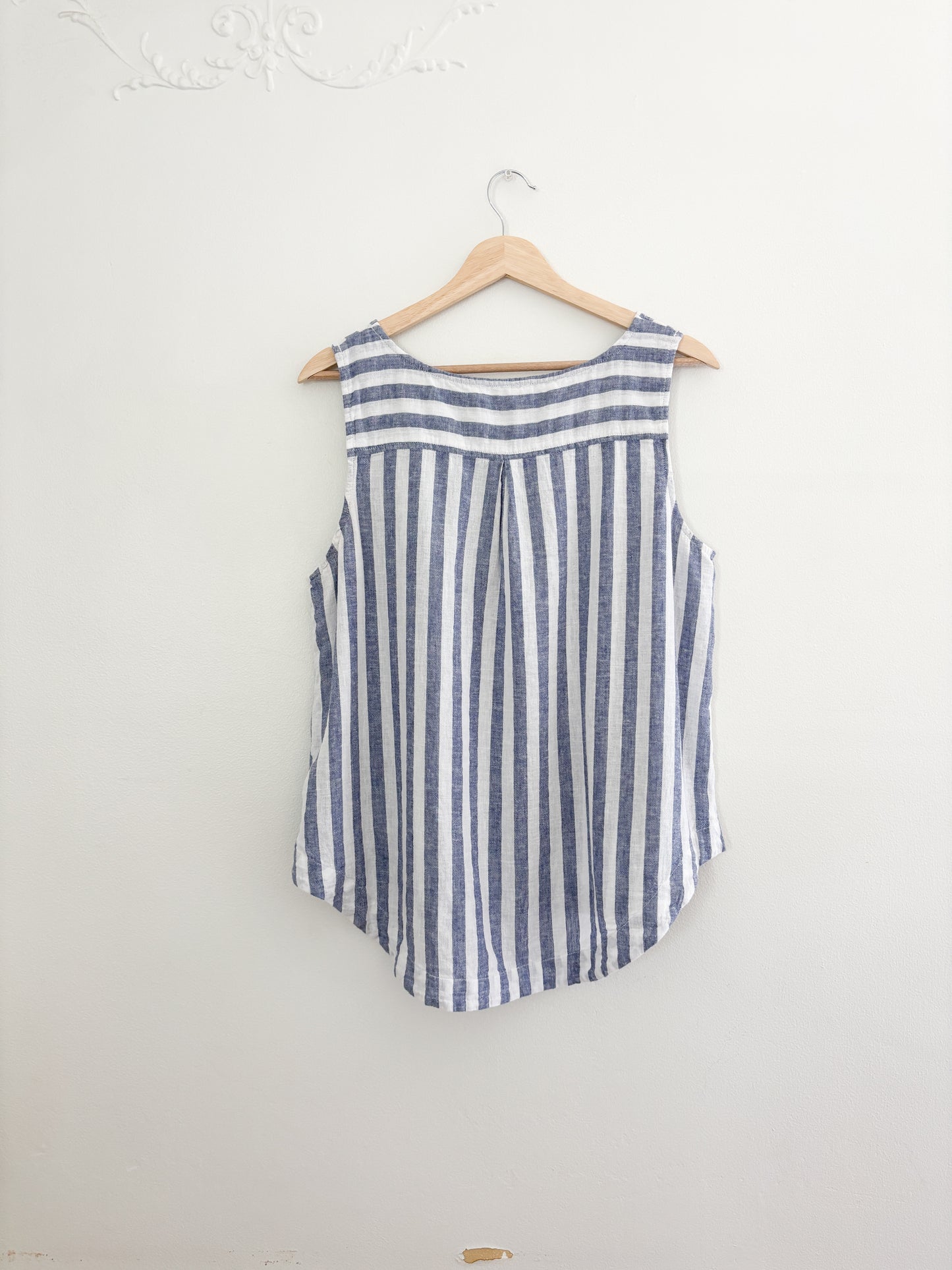 Blue Striped Tank Top (M/L)