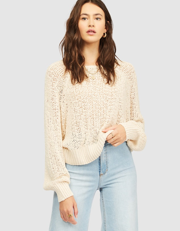 BillaBong knit pullover (M)