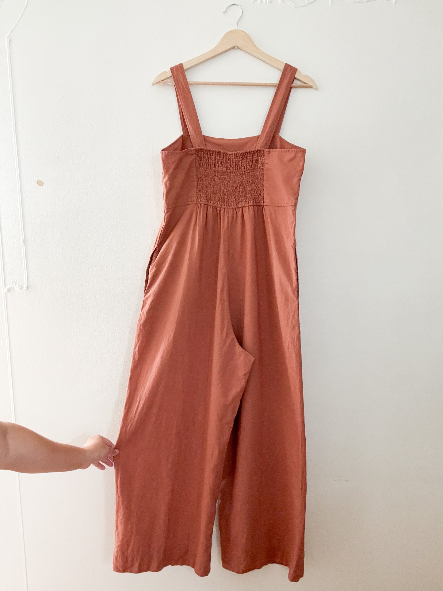 Uniqlo Linen Blend Jumpsuit (M)