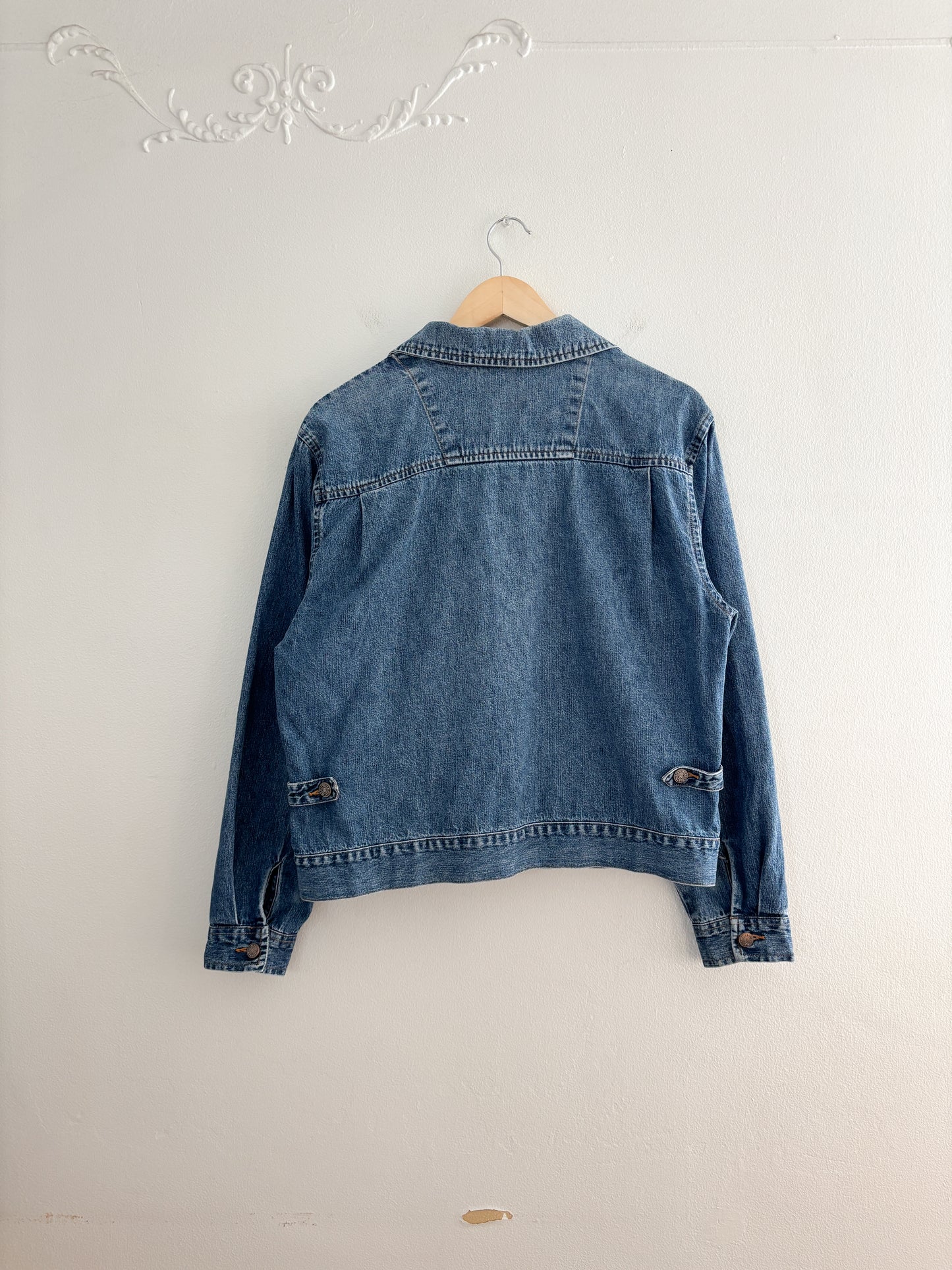 Vintage Bill Blass Light Weight Denim Jacket (L)