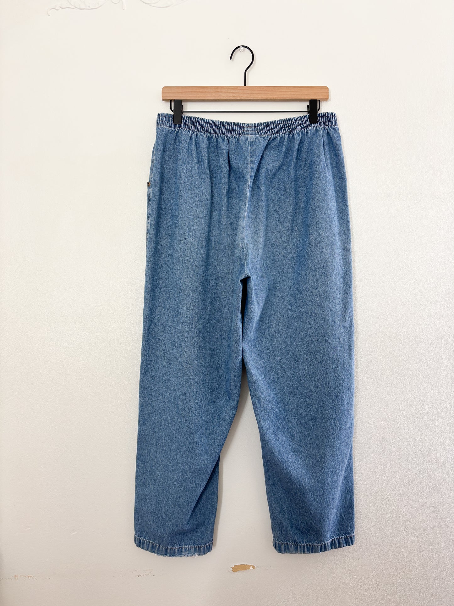 Vintage denim easy pants