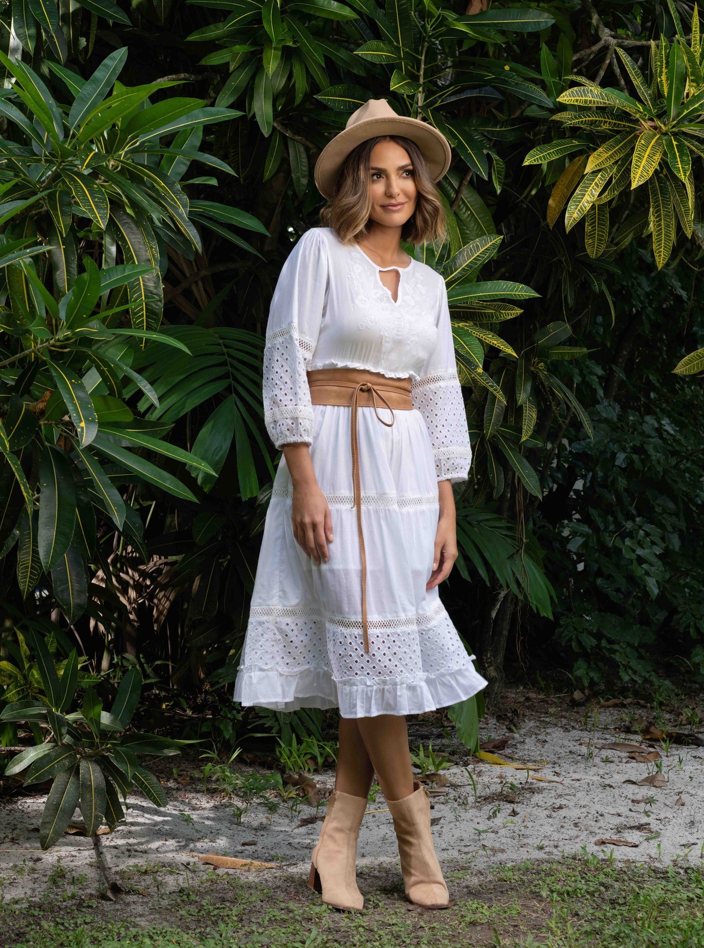 Cupio White dress (L)