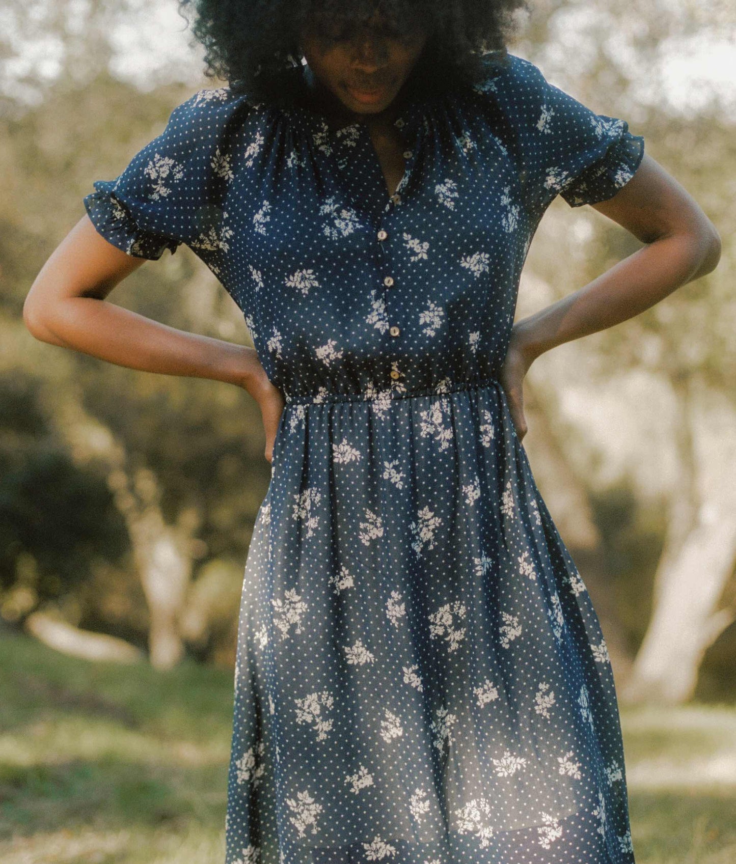 Christy Dawn Floral Dress (M)