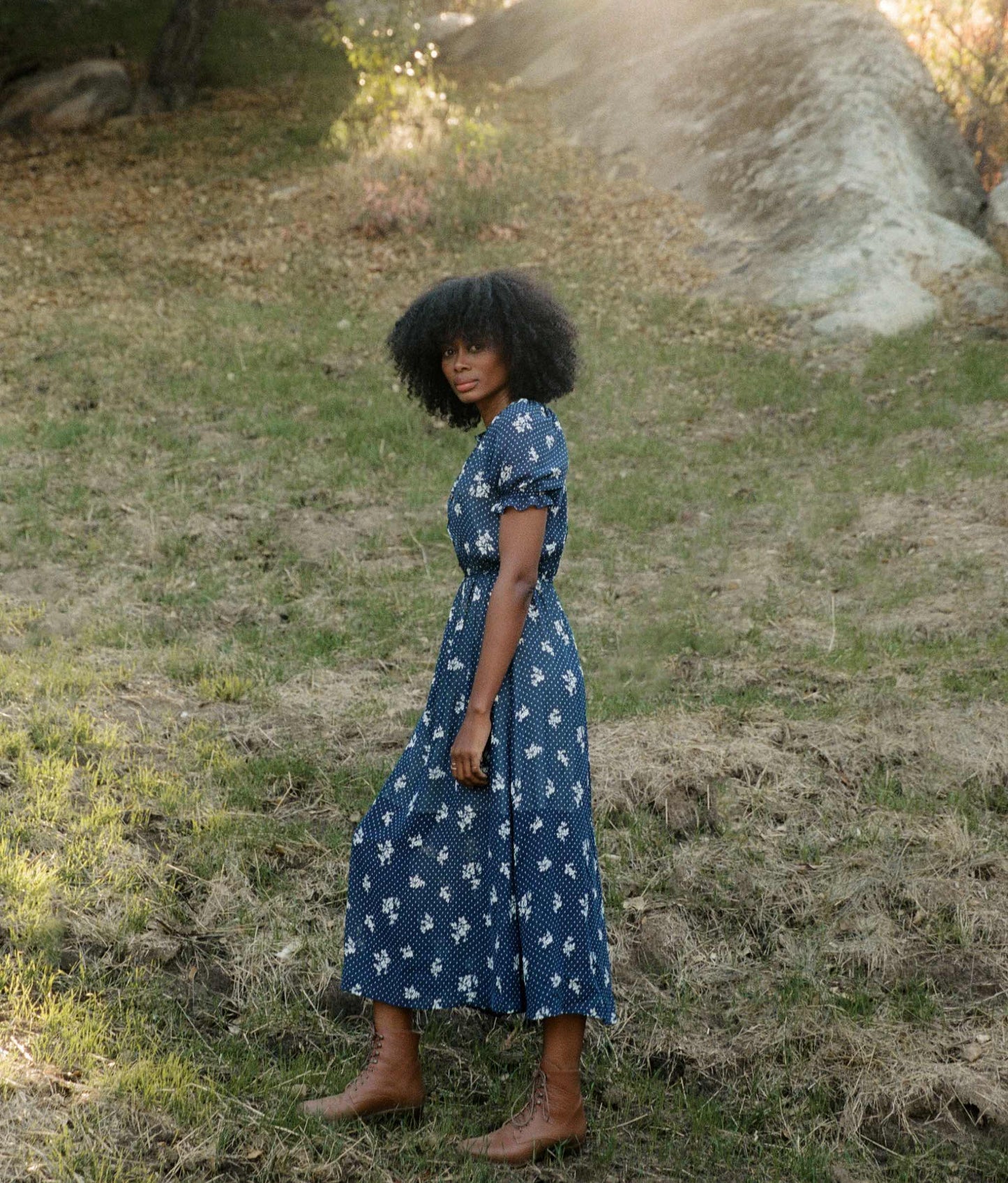 Christy Dawn Floral Dress (M)