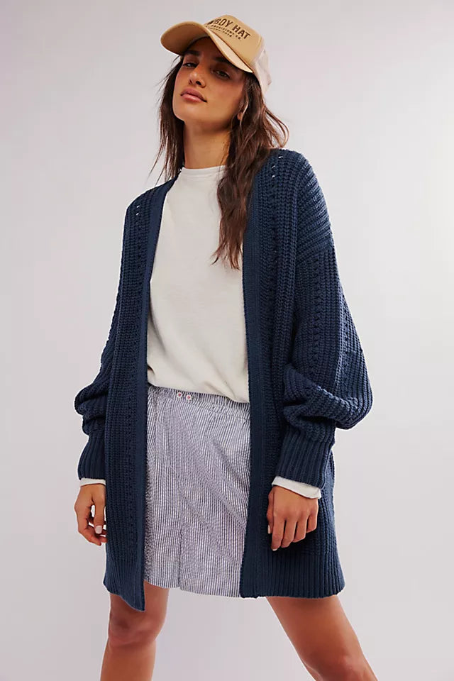 Free People Nightingale Knit Cardigan