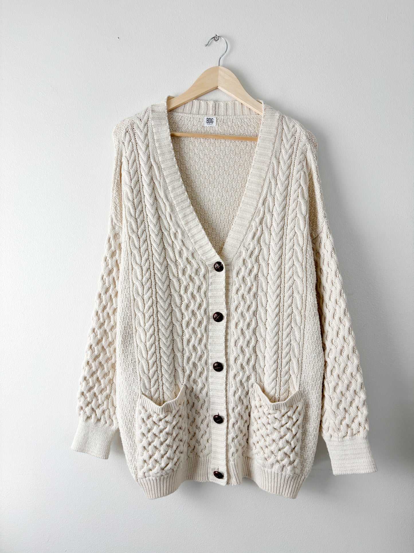 BDG Cableknit Cardigan