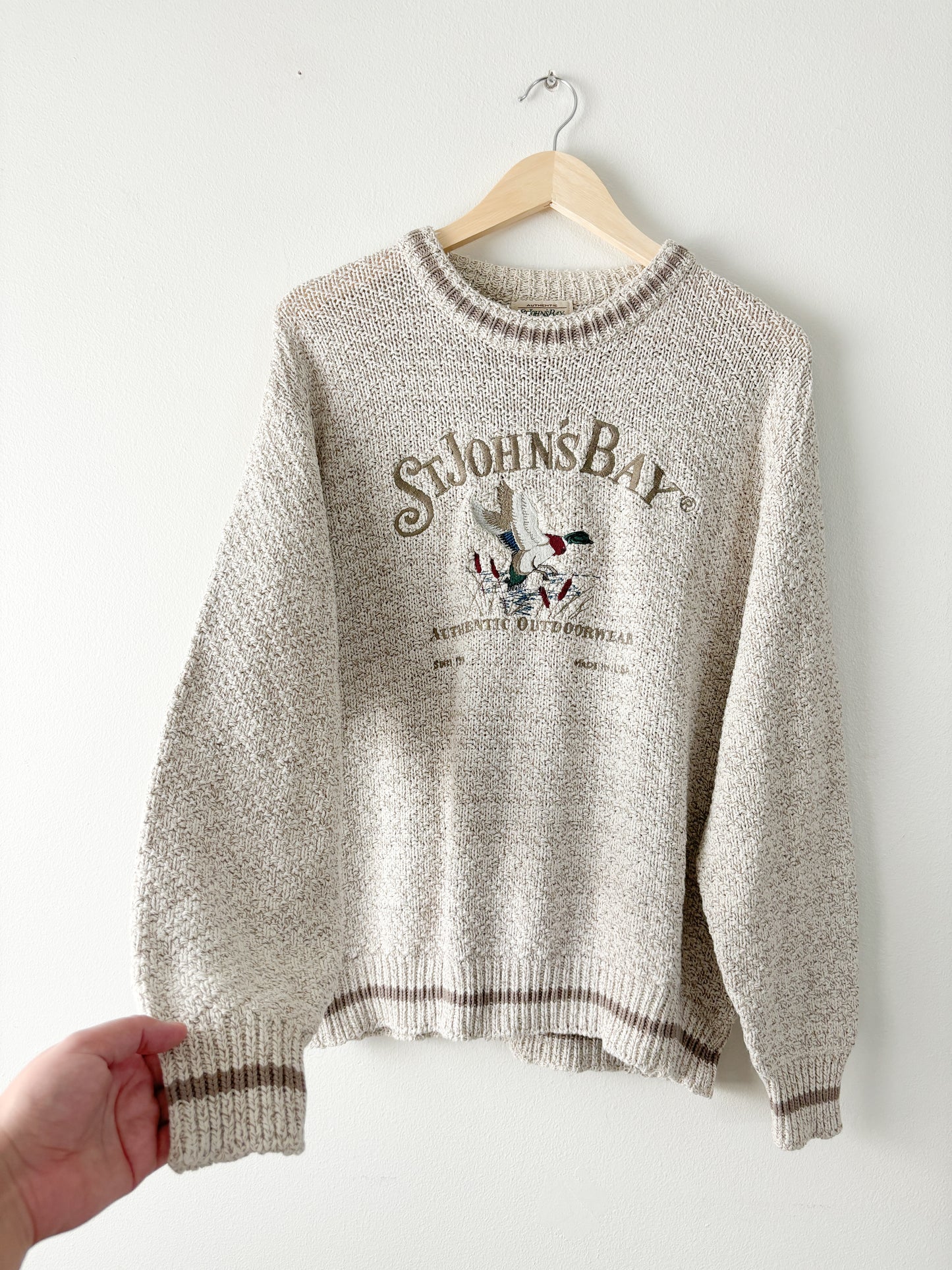 Vintage ST John’s Bay Duck Knit