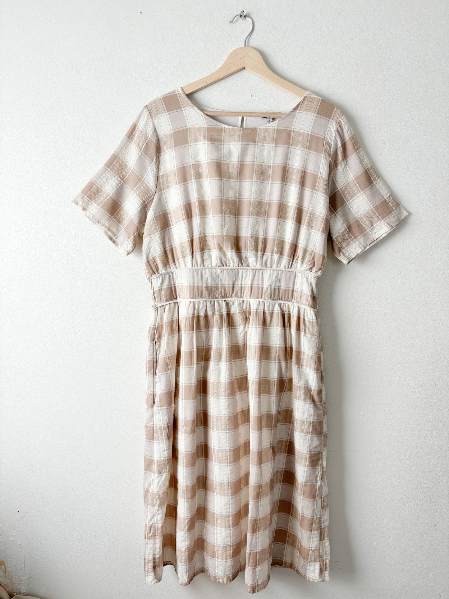 NWOT Polagram Plaid Dress