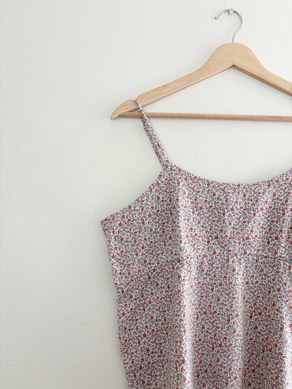 Vintage floral tank top (M/L)