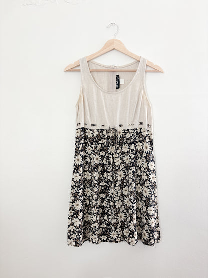 Vintage floral dress (XS/S)