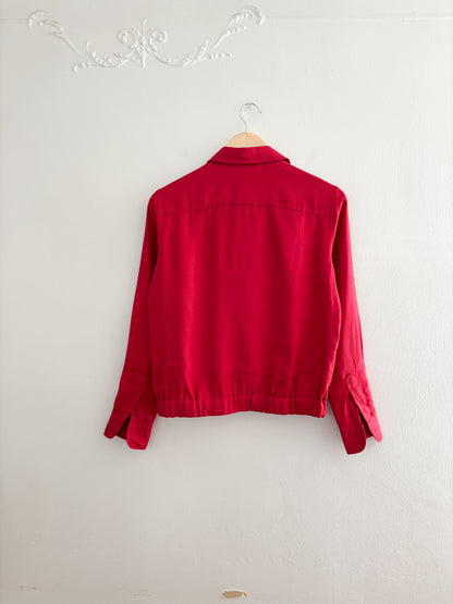Vintage Ralph Lauren Linen Button Up (S)